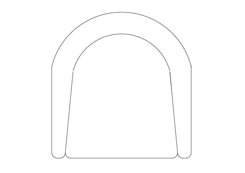Free Armchair top view CAD Block – DWG, DXF, PDF Format