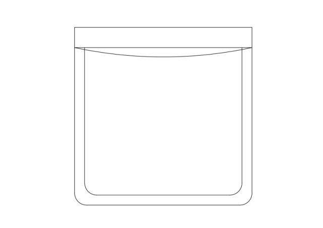 Free Chair top view CAD Block – DWG, DXF, PDF Format