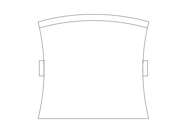 Free Chair top view CAD Block – DWG, DXF, PDF Format
