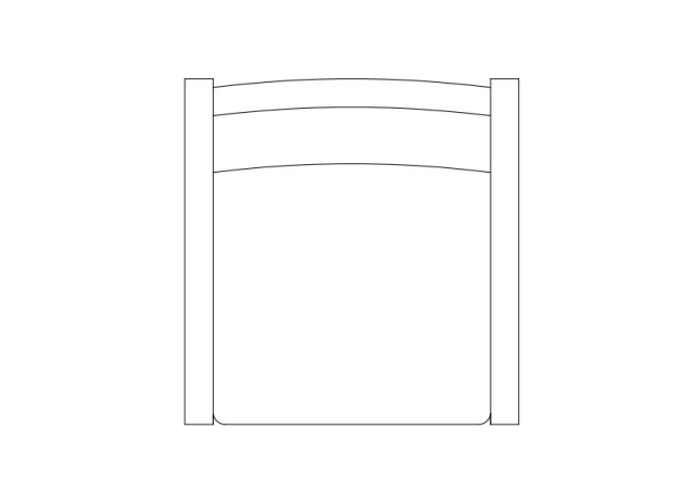 Free Chair top view CAD Block – DWG, DXF, PDF Format