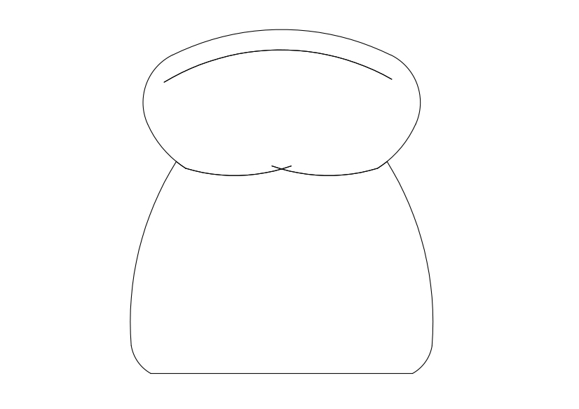 Free Chair top view CAD Block – DWG, DXF, PDF Format