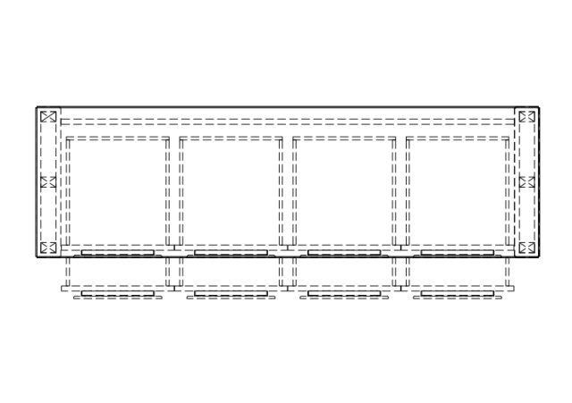 Free Chest of drawers top view CAD Block – DWG, DXF, PDF Format