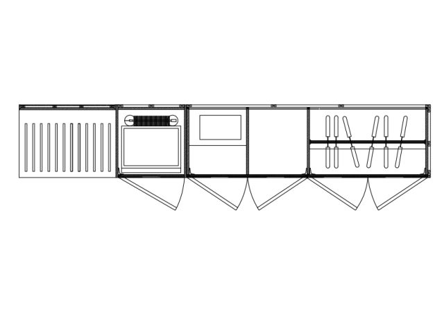 Free Closet top view CAD Block – DWG, DXF, PDF Format