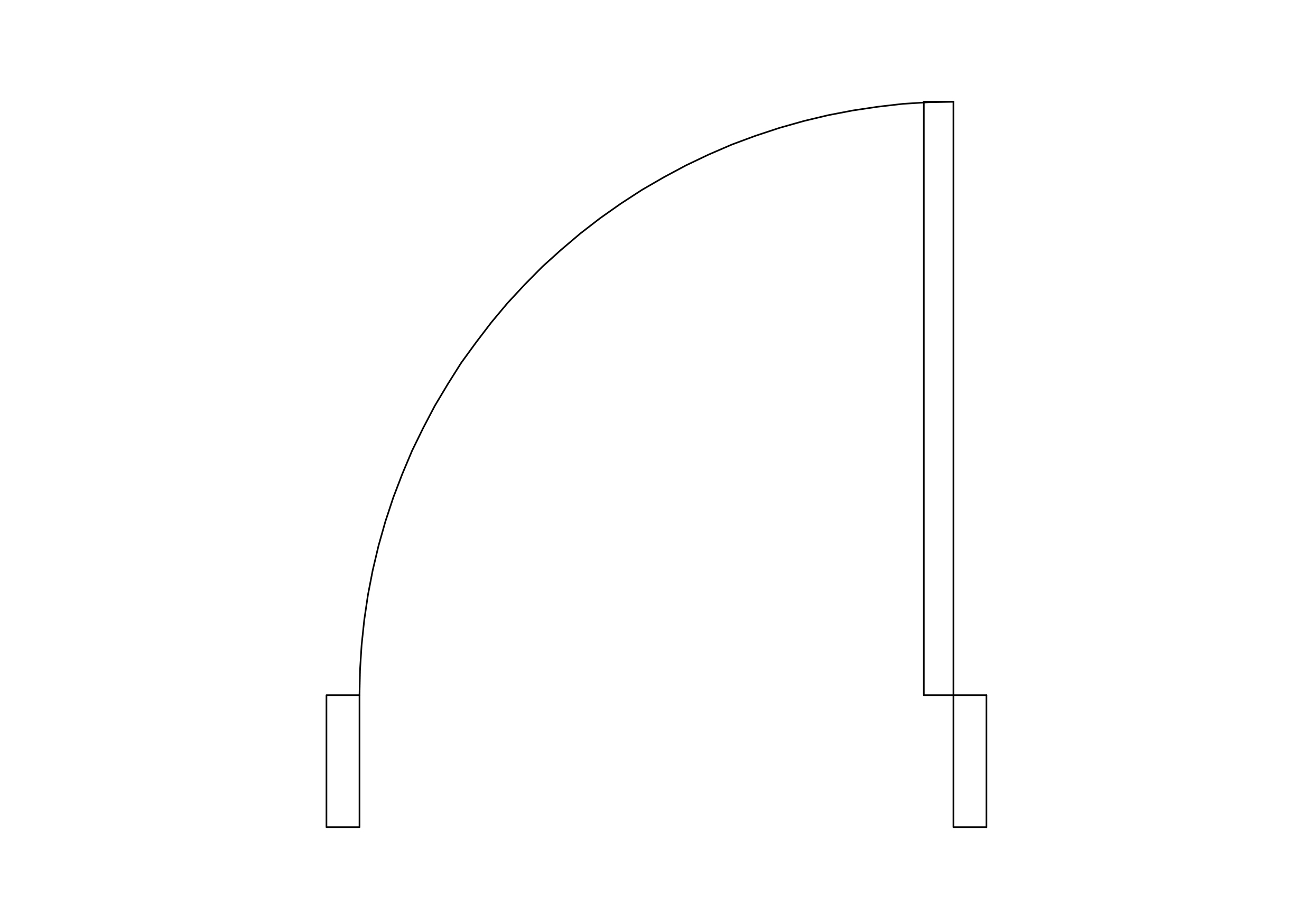 Free Single Door Top View CAD Block – DWG, DXF, PDF Format