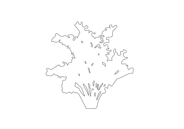 Free Plant Elevation CAD Block – DWG, DXF, PDF Format