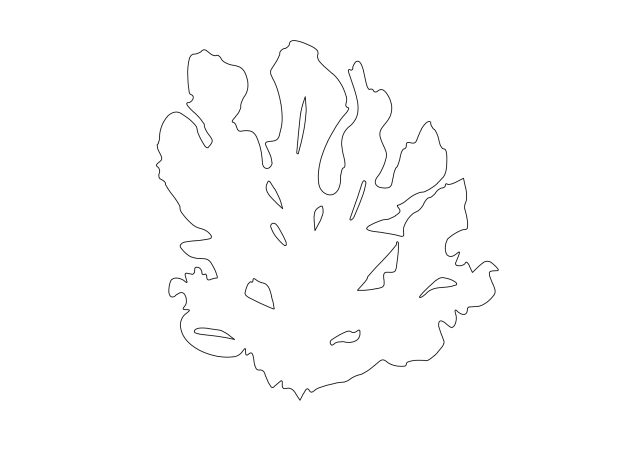 Free Plant Elevation CAD Block – DWG, DXF, PDF Format