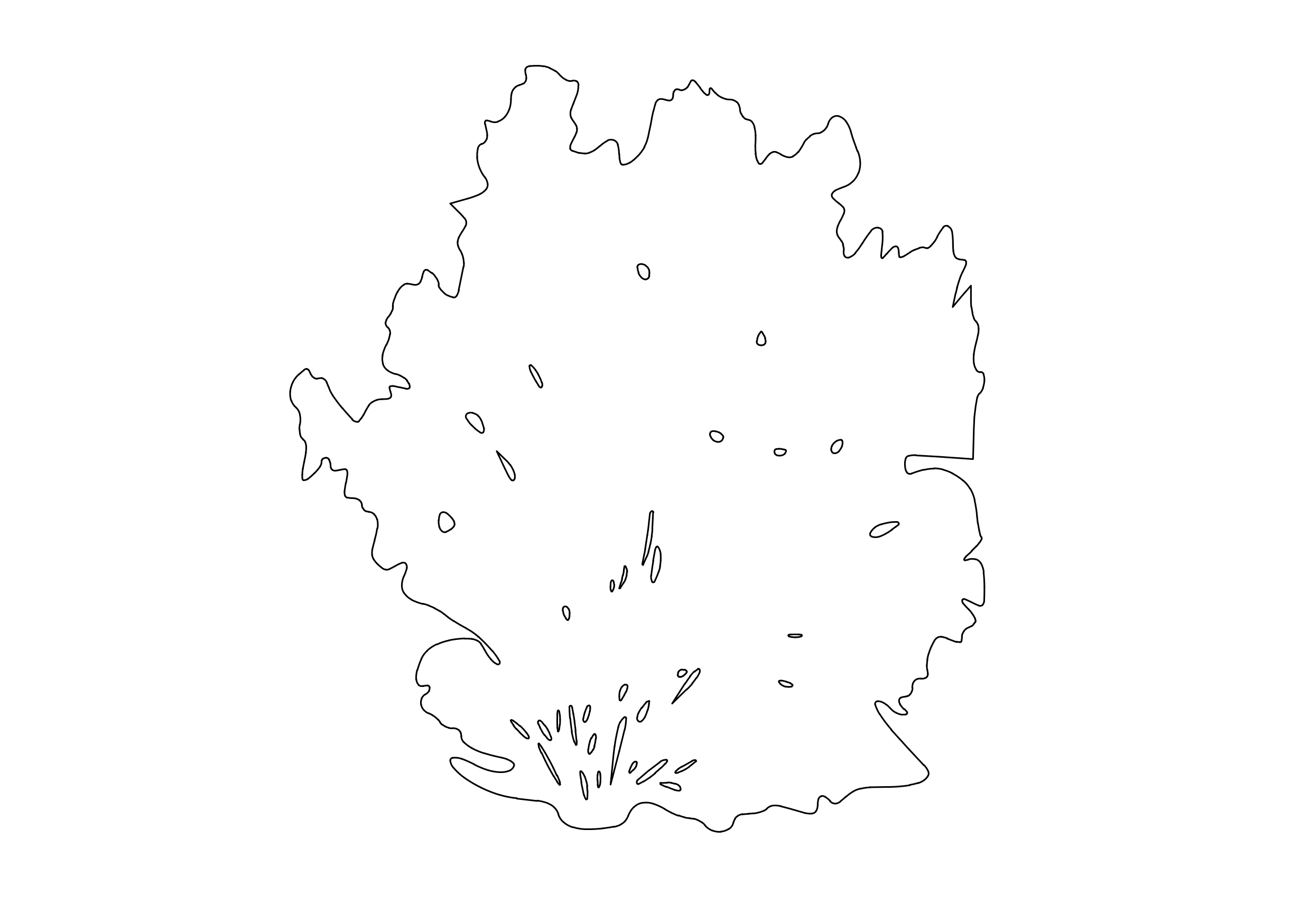 Free Plant Elevation CAD Block – DWG, DXF, PDF Format