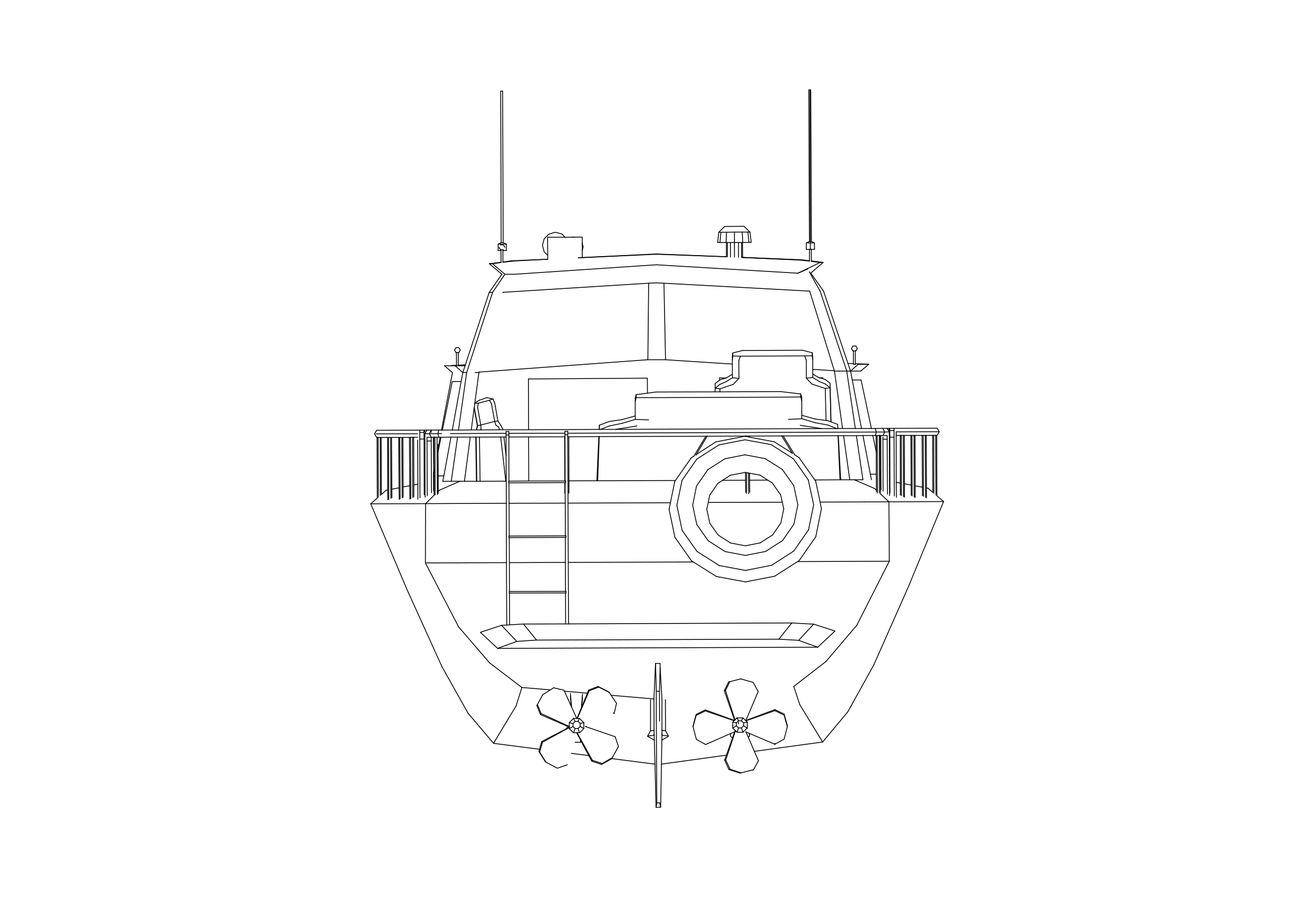 Free Boat Elevation CAD Block – DWG, DXF, PDF Format