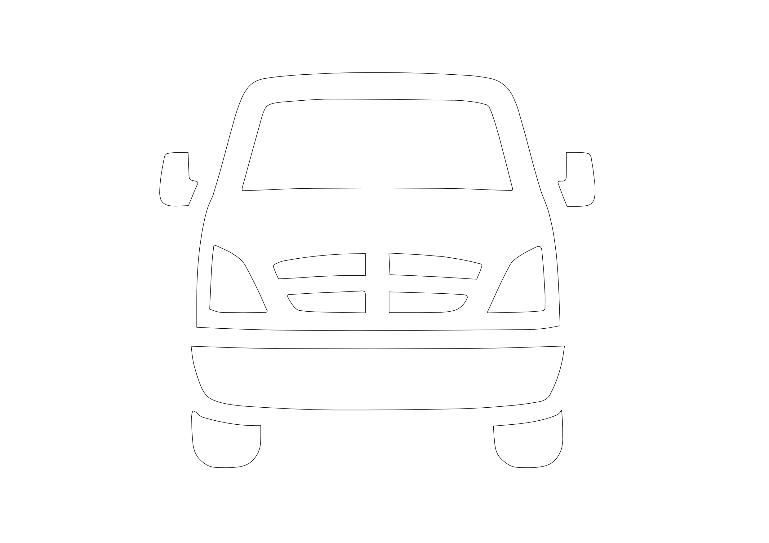 Free Car Symbol CAD Block Icon – DWG, DXF, PDF Format