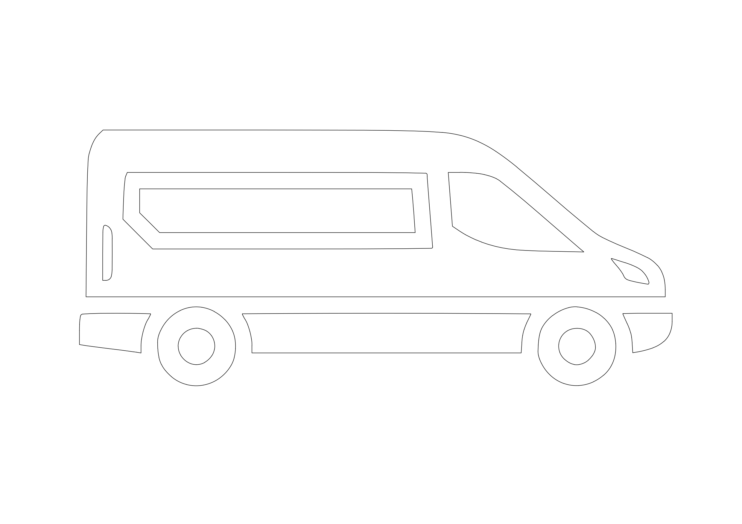 Free Minivan Symbol CAD Block Icon – DWG, DXF, PDF Format