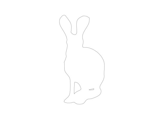 Free Rabbit CAD Block – DWG, DXF, PDF Format
