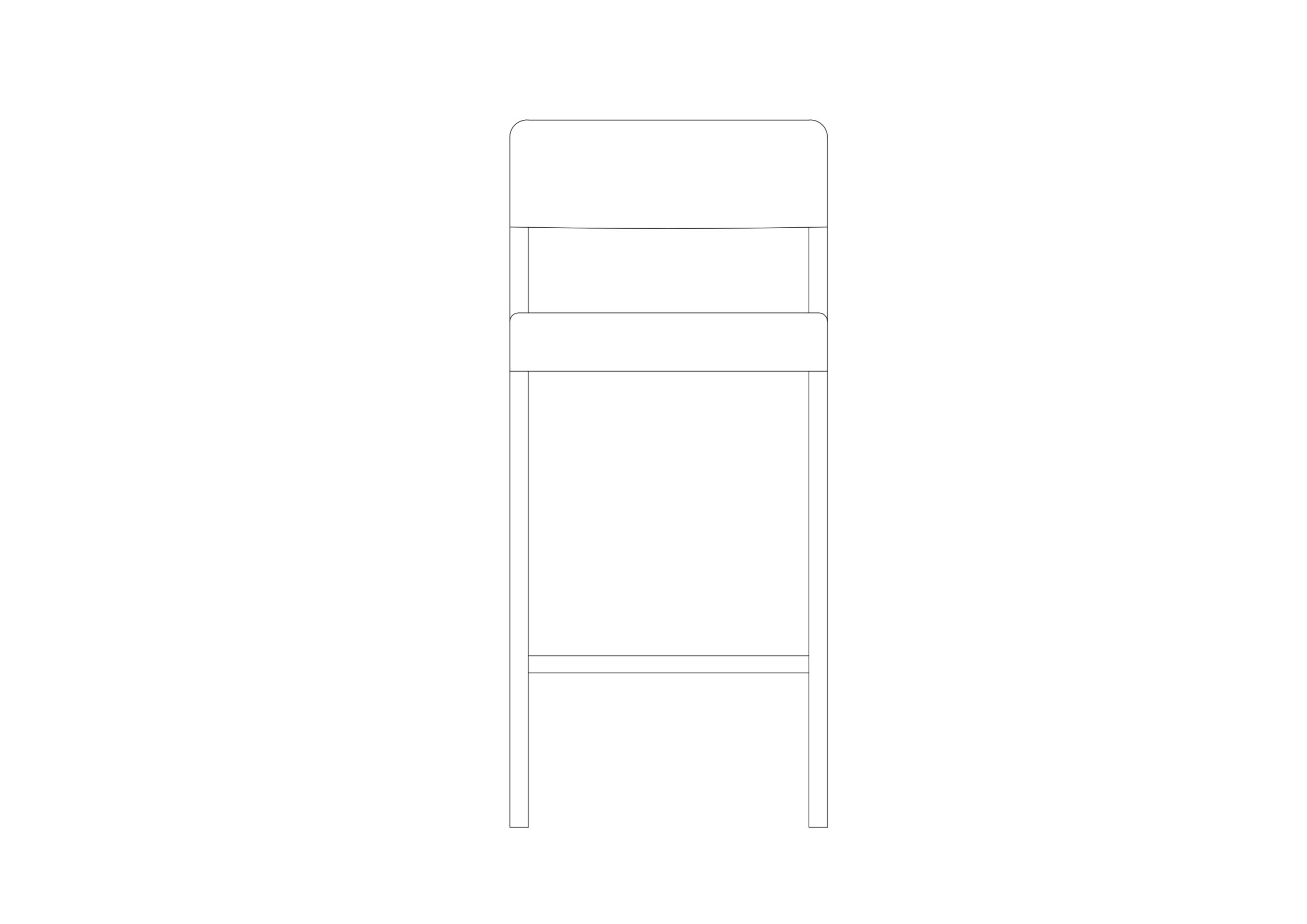 Free Stool elevation CAD Block – DWG, DXF, PDF Format