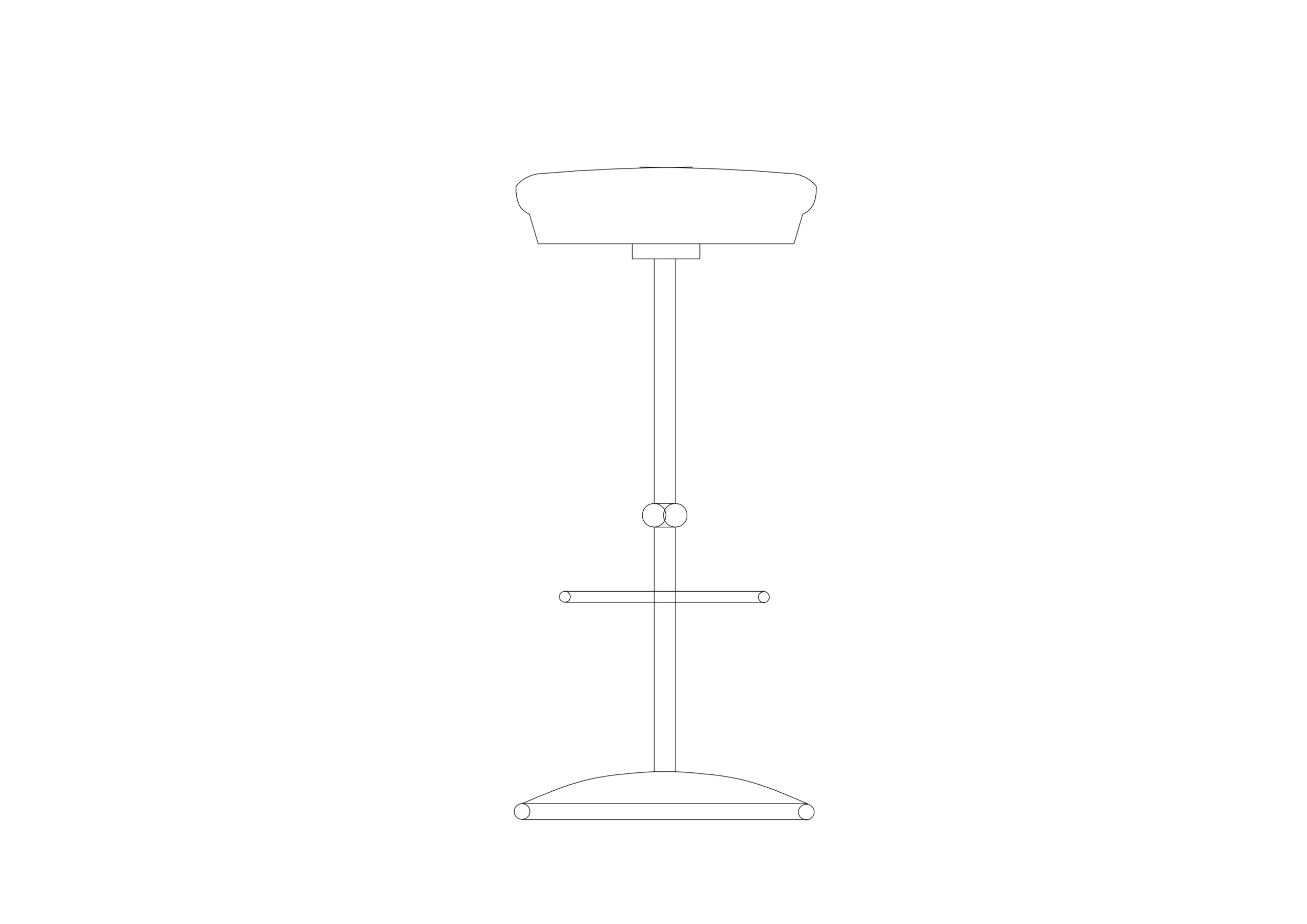 Free Stool elevation CAD Block – DWG, DXF, PDF Format
