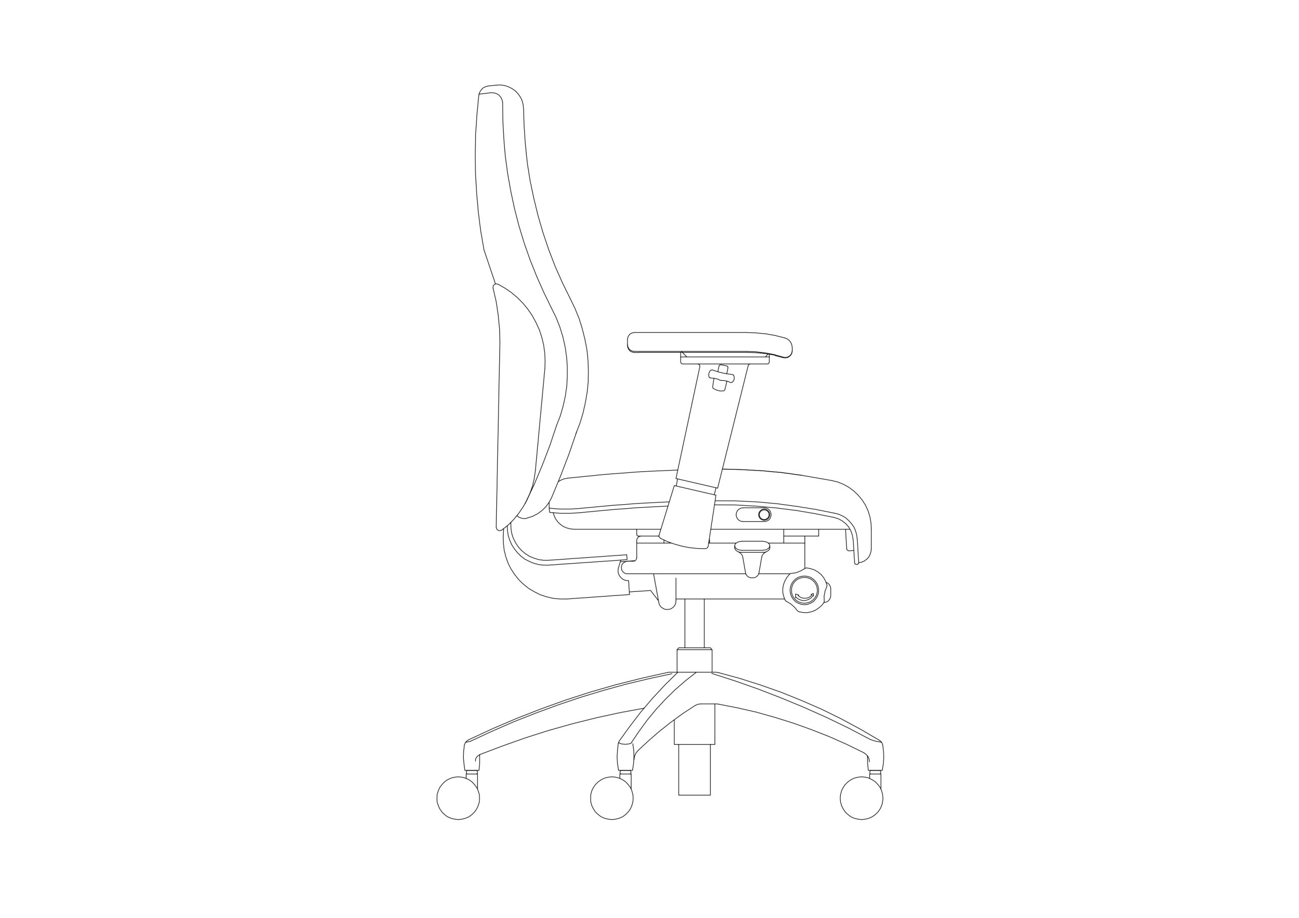 Free Chair Elevation CAD Block – DWG, DXF, PDF Format