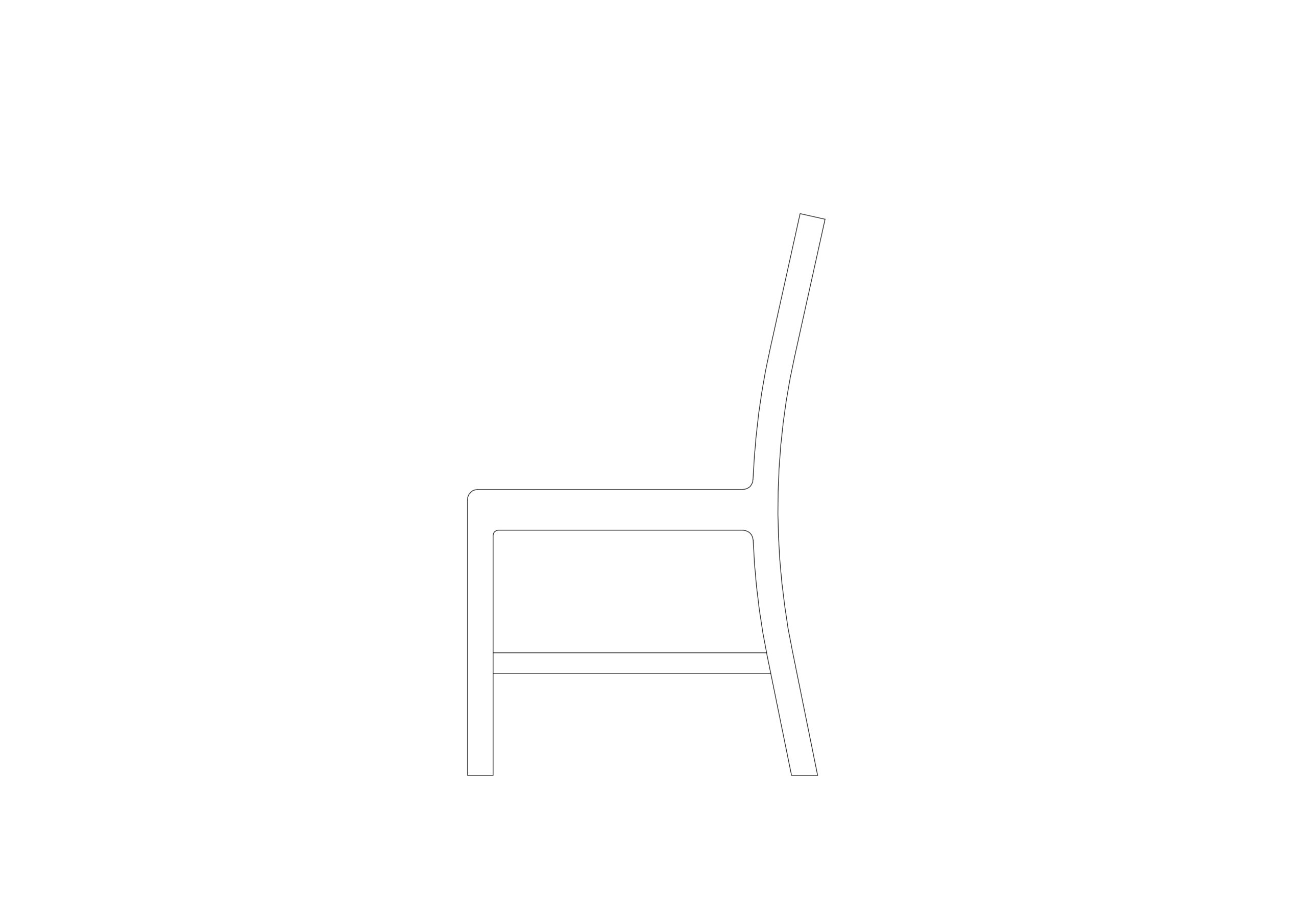 Free Chair Elevation CAD Block – DWG, DXF, PDF Format