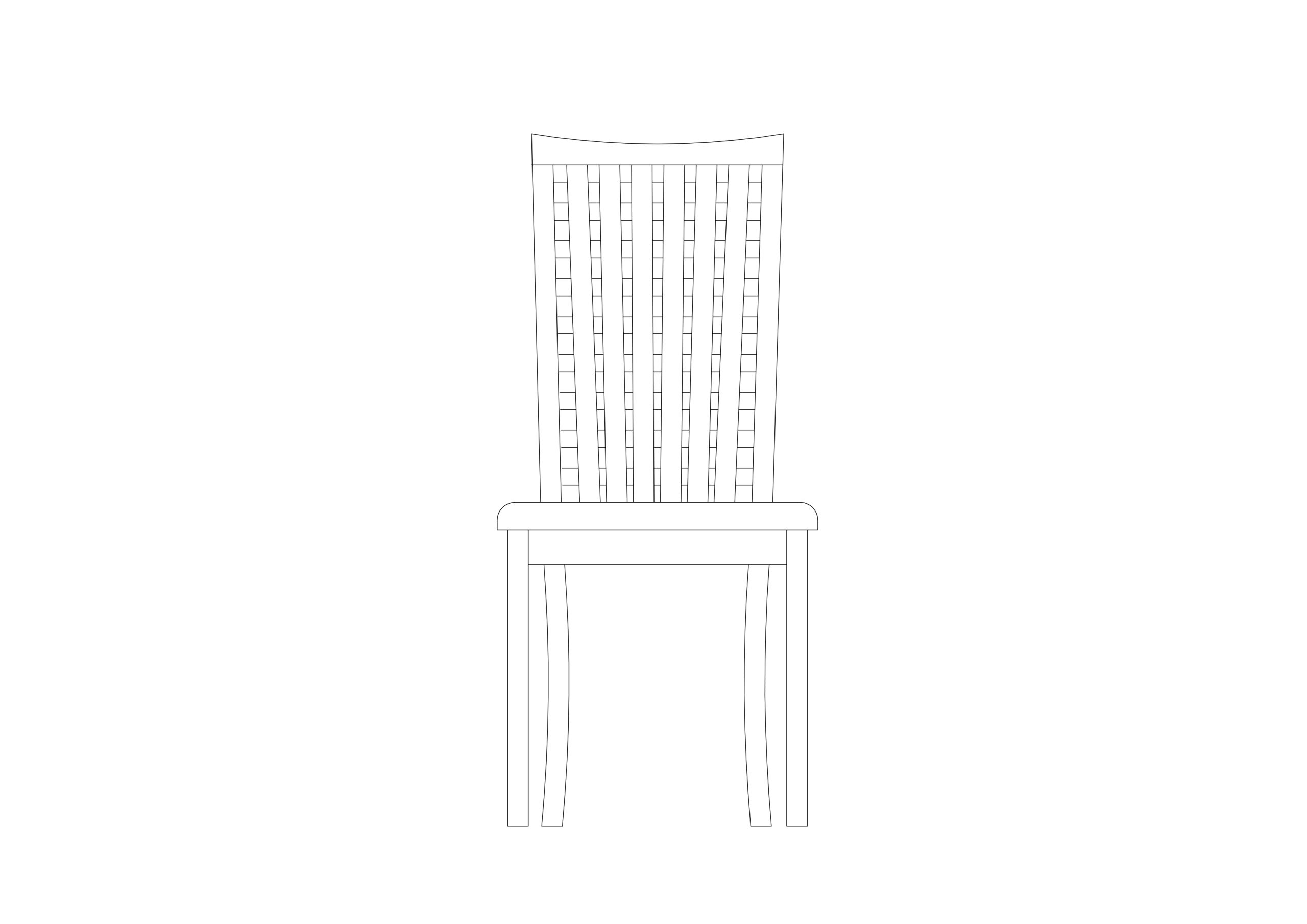Free Chair Elevation CAD Block – DWG, DXF, PDF Format