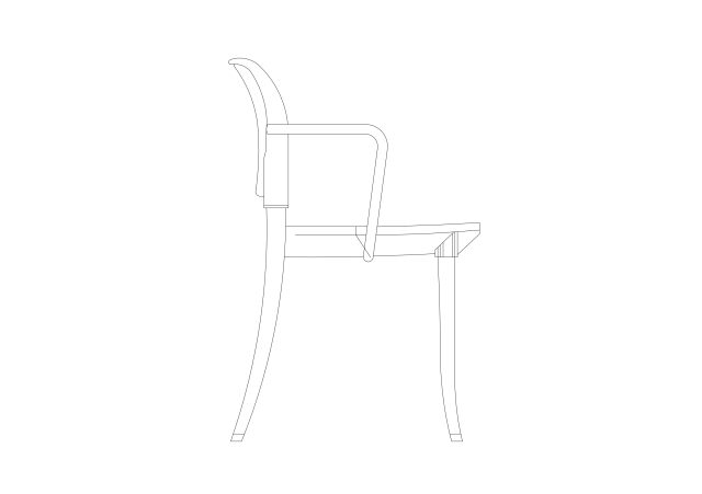 Free Chair Elevation CAD Block – DWG, DXF, PDF Format