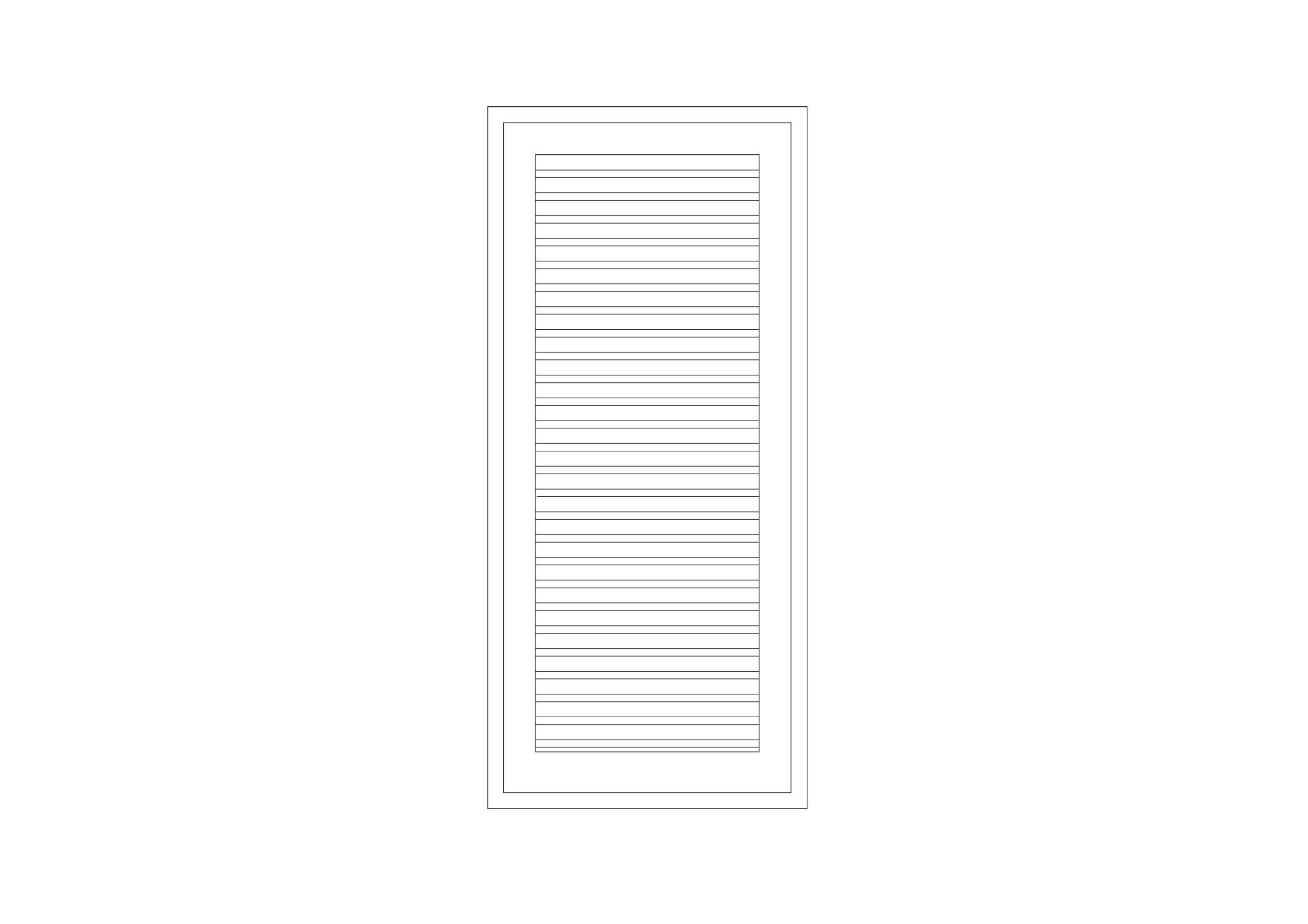 Free Single Window Shutter Elevation CAD Block