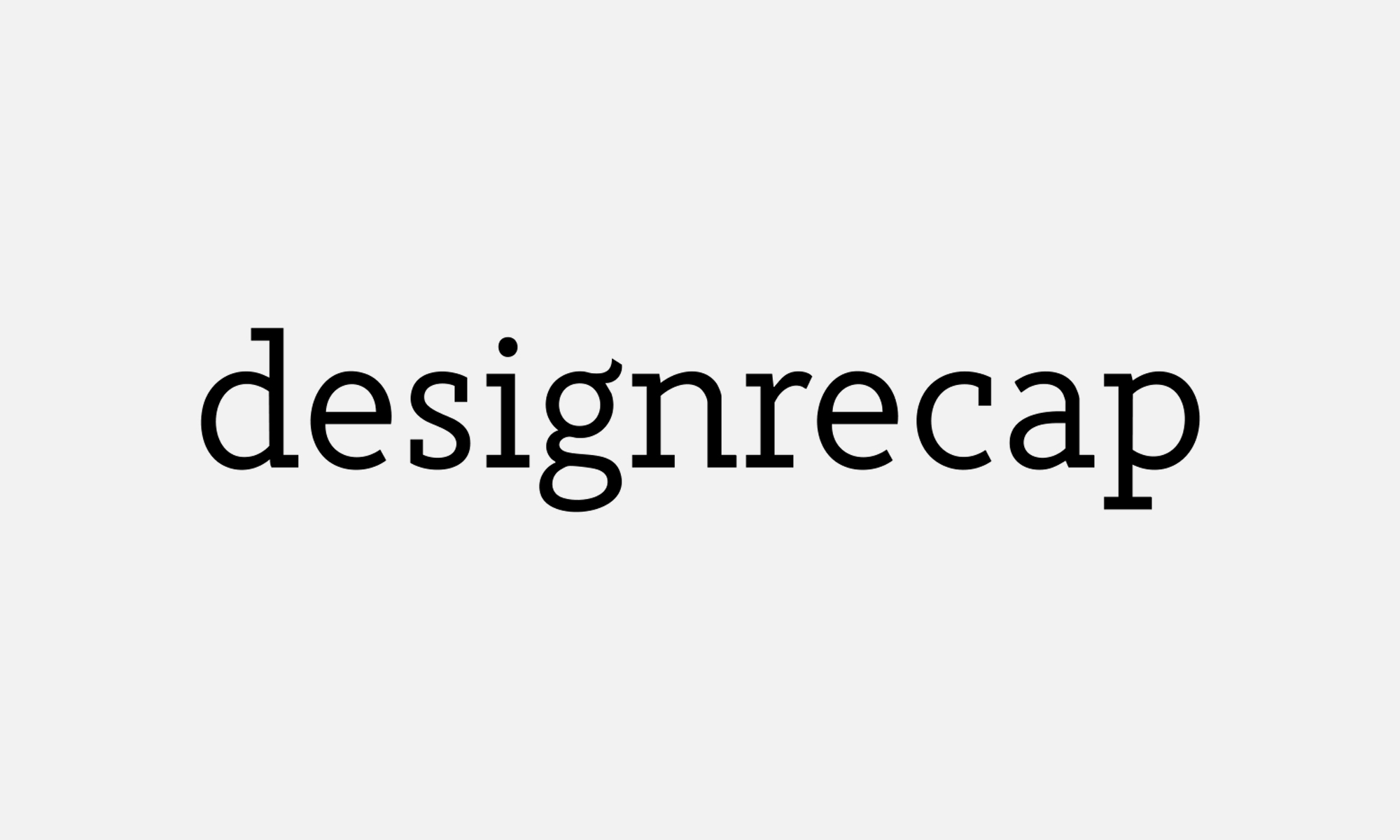 Designrecap logo