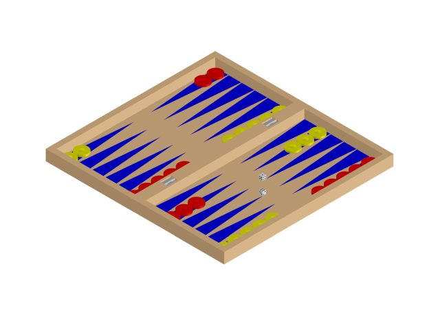 Backgammon 3D