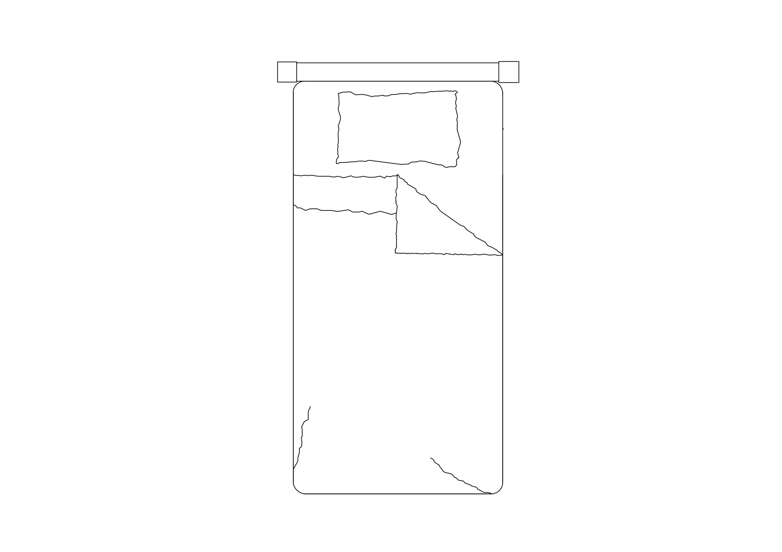 Free Single Bed Top View CAD Block – DWG Format