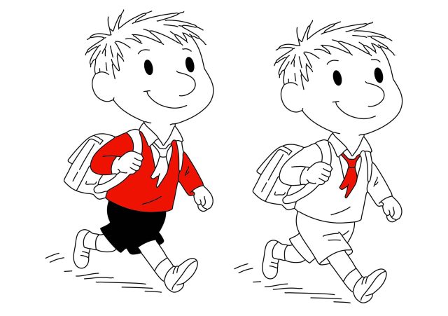 Le petit Nicolas young person Cad Block