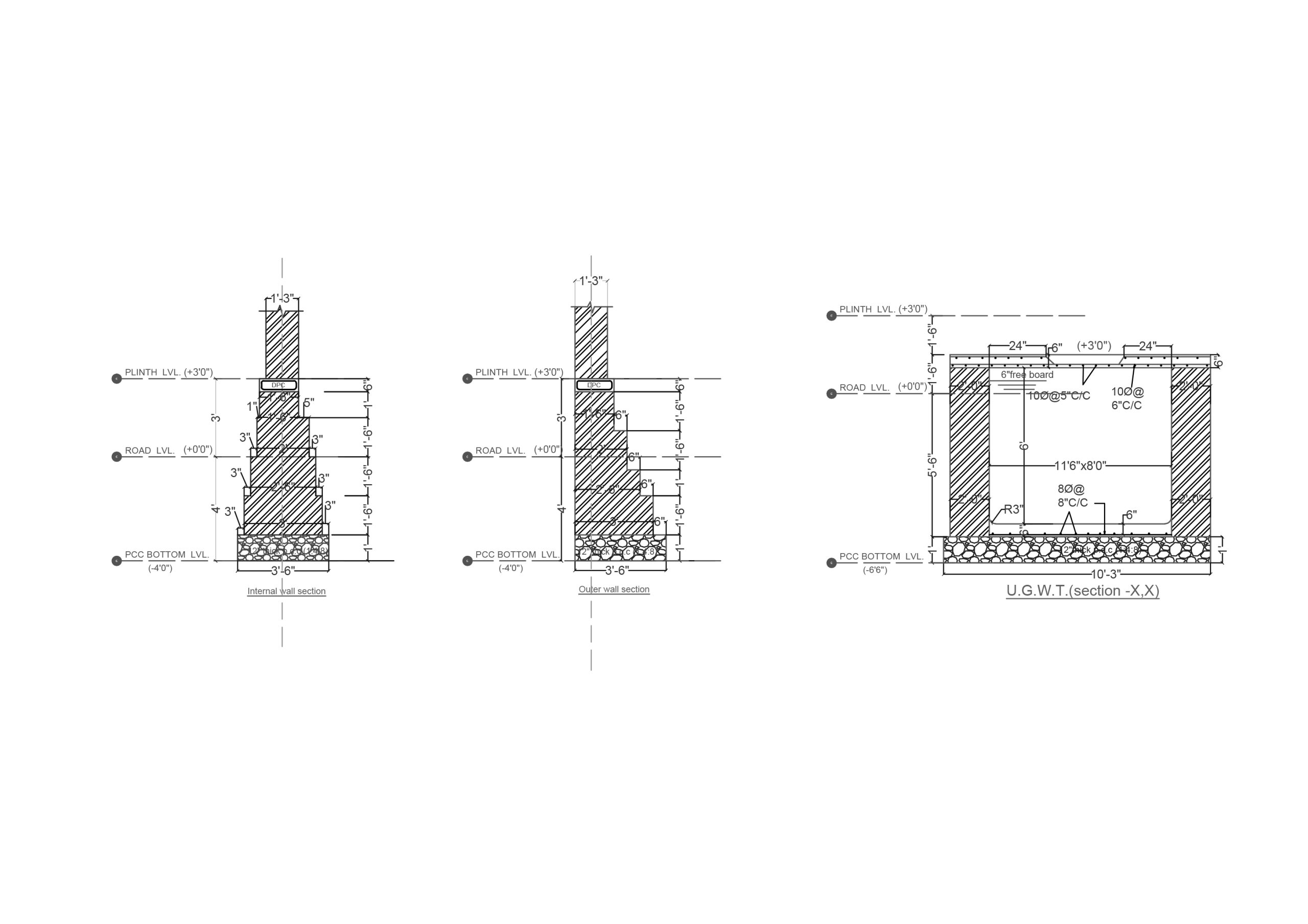 Professional Stone Foundation Structural Details