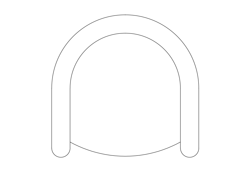 Free Armchair top view CAD Block – DWG, DXF, PDF Format