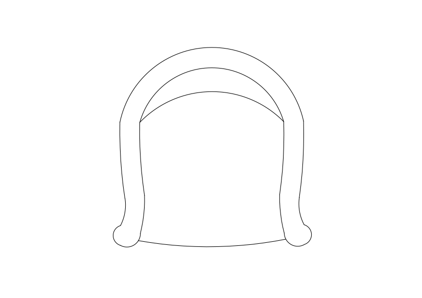 Free Armchair top view CAD Block – DWG, DXF, PDF Format