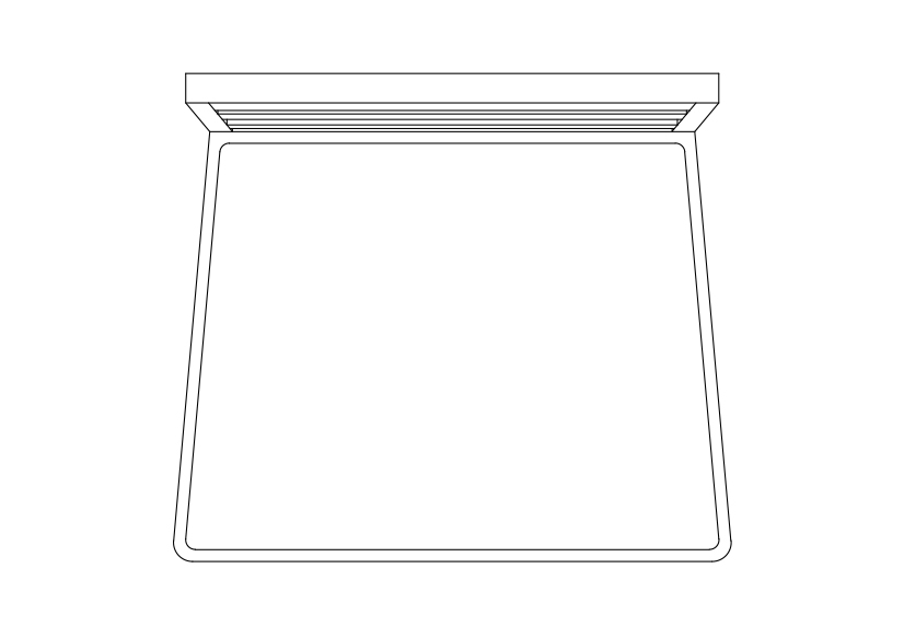 Free Chair top view CAD Block – DWG, DXF, PDF Format