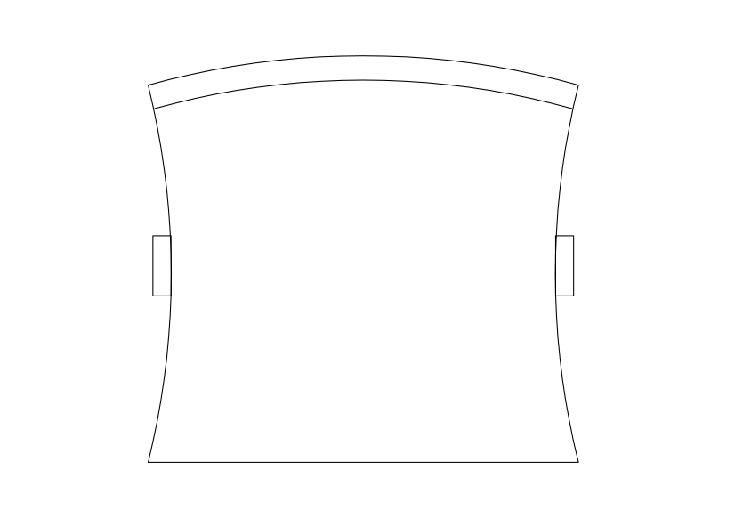 Free Chair top view CAD Block – DWG, DXF, PDF Format