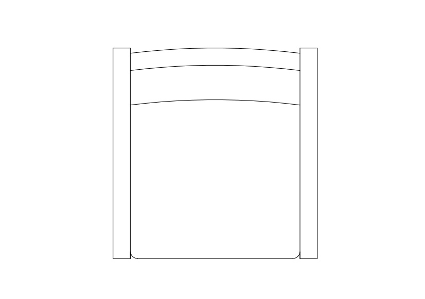 Free Chair top view CAD Block – DWG, DXF, PDF Format