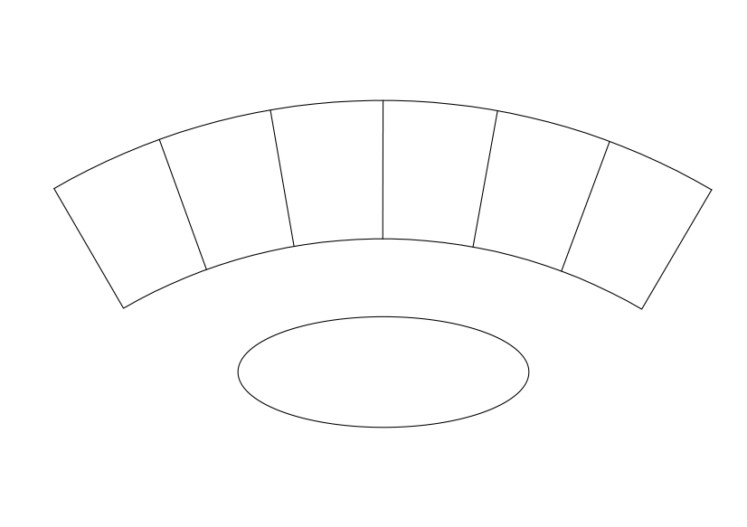 Free Living room set-up top view CAD Block – DWG, DXF, PDF Format