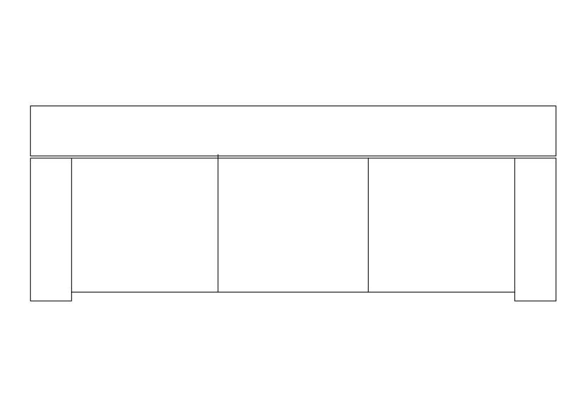 Free Sofa  top view CAD Block – DWG, DXF, PDF Format