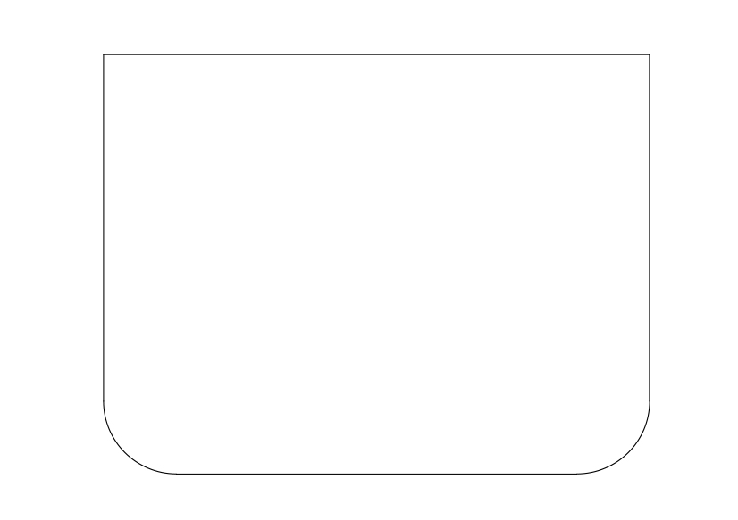 Free Toilet Paper Holder Top View CAD Block – DWG, DXF, PDF Format