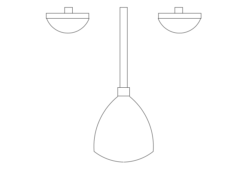Free Shower Mixer Top View CAD Block – DWG, DXF, PDF Format