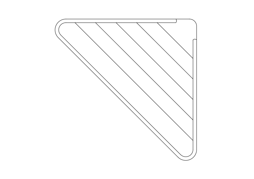 Free Soap Holder Top View CAD Block – DWG, DXF, PDF Format