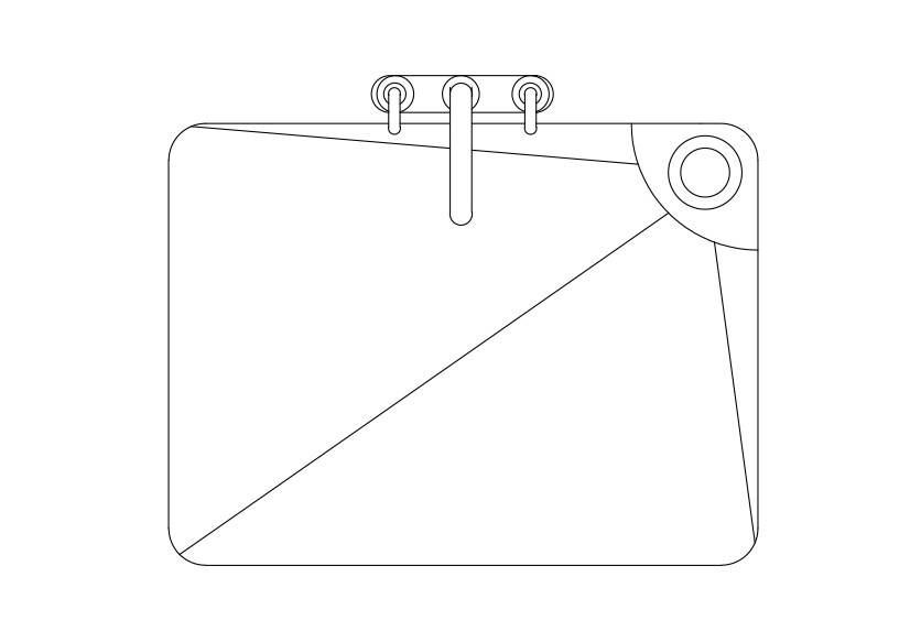 Free Single Kitchen Sink Top View CAD Block – DWG, DXF, PDF Format