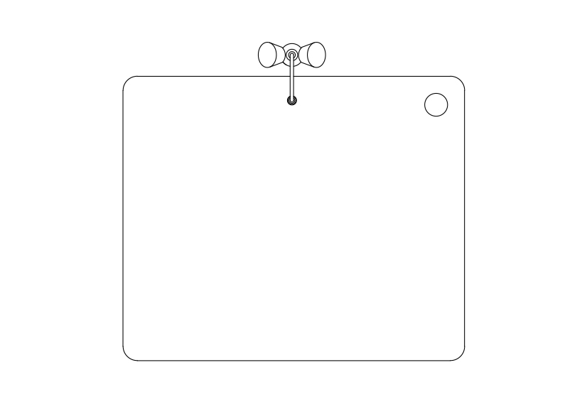 Free Single Kitchen Sink Top View CAD Block – DWG, DXF, PDF Format