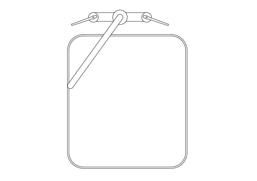Free Single Kitchen Sink Top View CAD Block – DWG, DXF, PDF Format