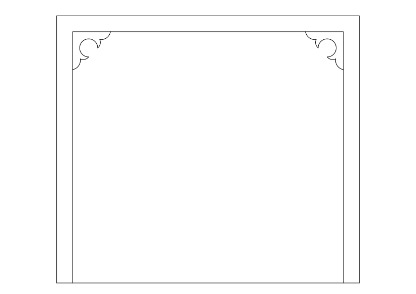 Free Arc Elevation CAD Block – DWG, DXF, PDF Format