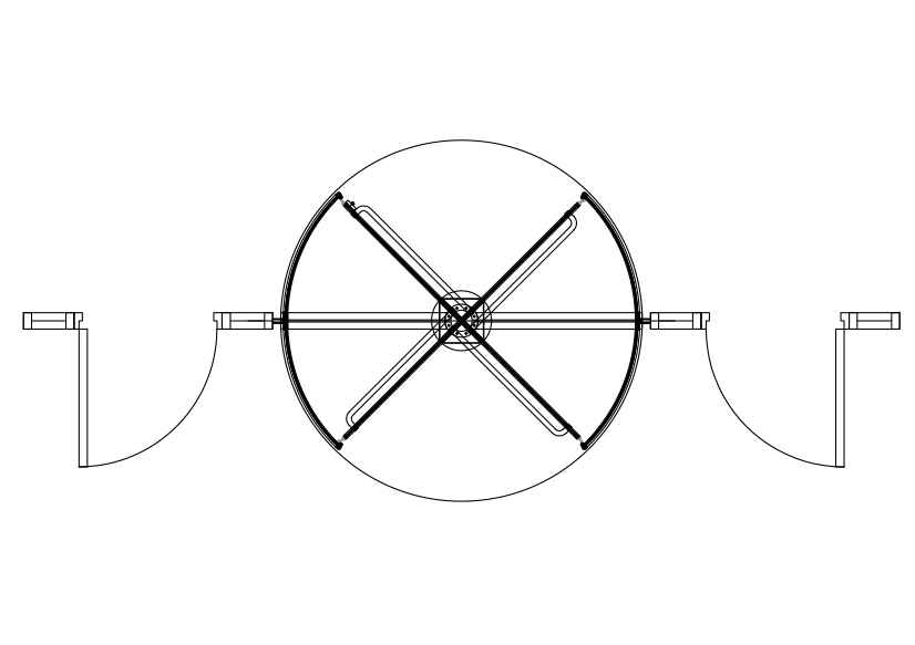 Free Multiple Doors Top View CAD Block – DWG, DXF, PDF Format