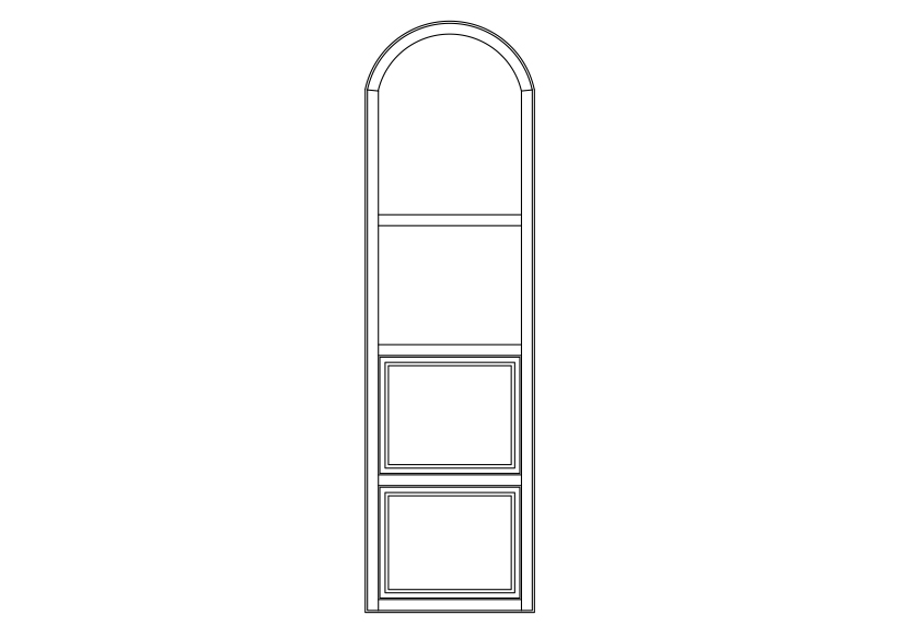 Free Window elevation CAD Block – DWG, DXF, PDF Format