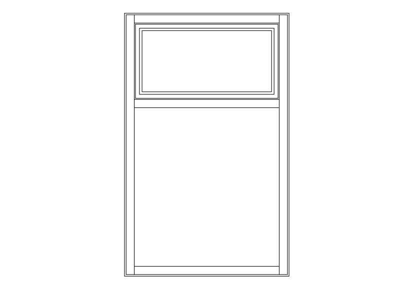 Free Window elevation CAD Block – DWG, DXF, PDF Format