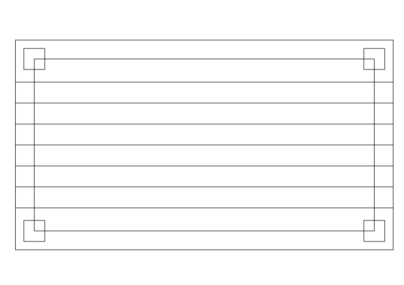 Free Bench Top View CAD Block – DWG, DXF, PDF Format