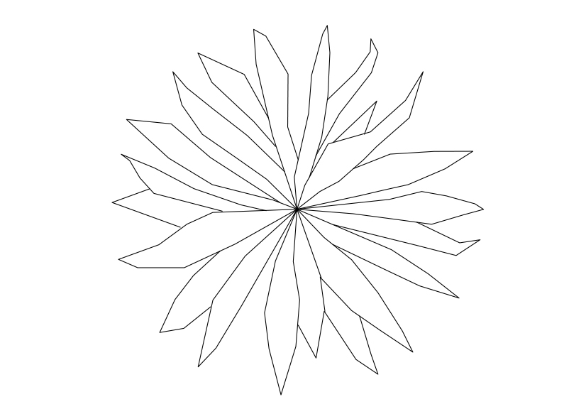 Free Plant Top View CAD Block – DWG, DXF, PDF Format