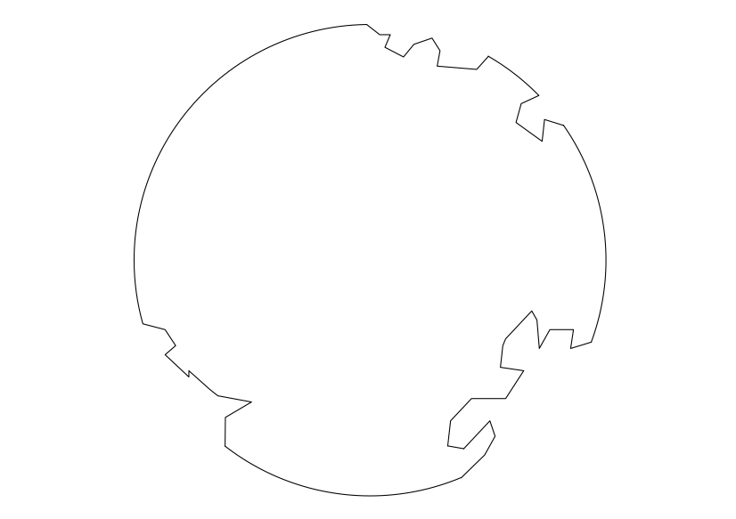 Free Plant Top View CAD Block – DWG, DXF, PDF Format