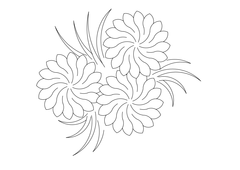 Free Plant Top View CAD Block – DWG, DXF, PDF Format