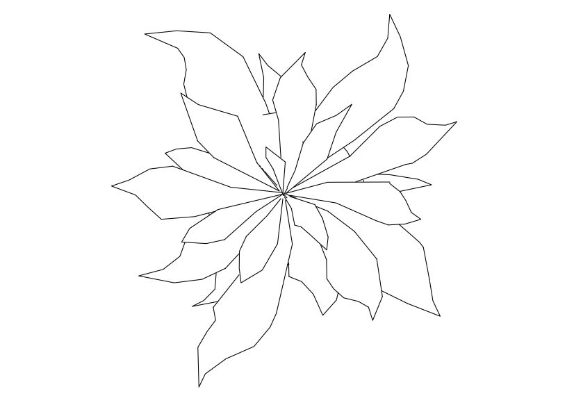 Free Plant Top View CAD Block – DWG, DXF, PDF Format