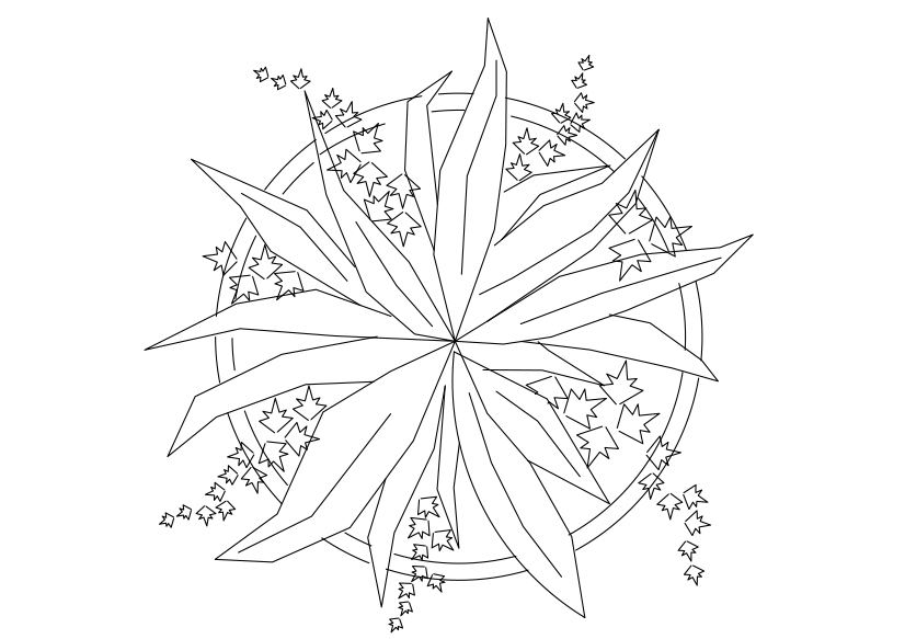 Free Plant Top View CAD Block – DWG, DXF, PDF Format